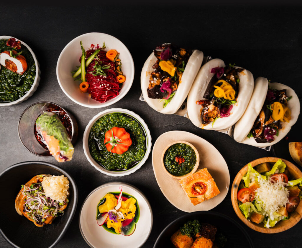 Veganes Catering Hamburg – Seidenspinner Catering Buffet